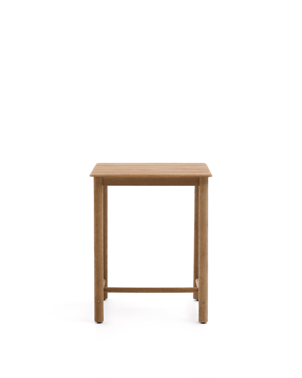 Kave Home Sori eettafel vierkant Ø78 cm Bruin