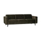 WOOOD Statement 3-zits bank Velvet Warm Groen