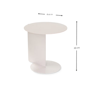 Spinder Design Salsa bijzettafel Silky Taupe