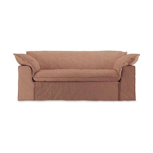 HKliving Nomad bank 204 cm Linen Dusty Rose
