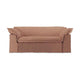 HKliving Nomad bank 204 cm Linen Dusty Rose