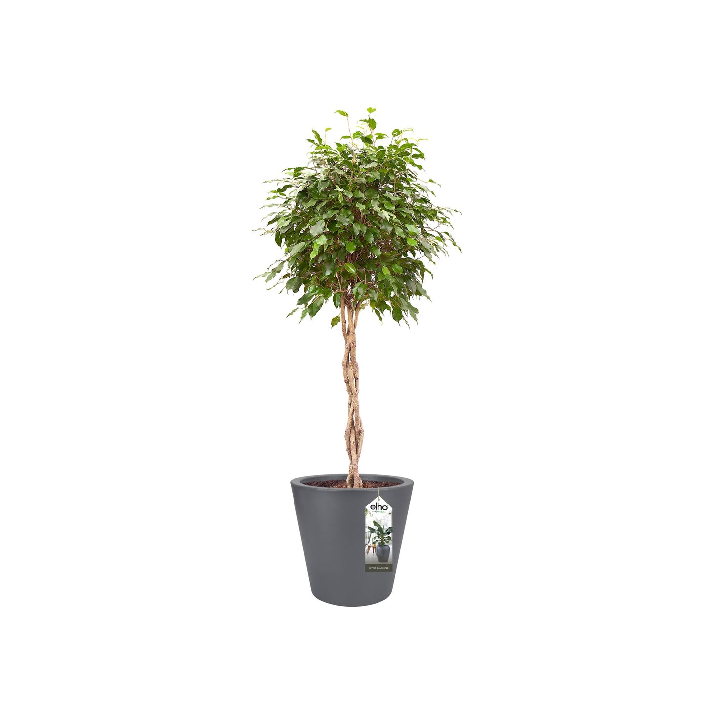 Elho Pure Straight Round bloempot Ø65 cm Antraciet