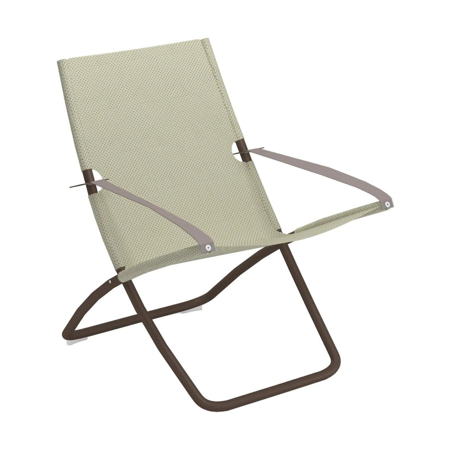 EMU Snooze Deck loungestoel Glossy Bronze/Beige
