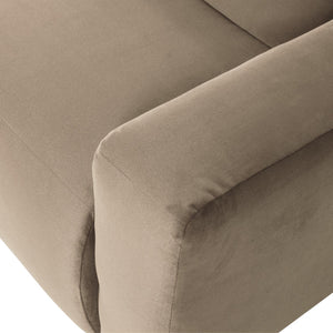 WOOOD Mojo Base 1-zits bank arm rechts velvet Khaki