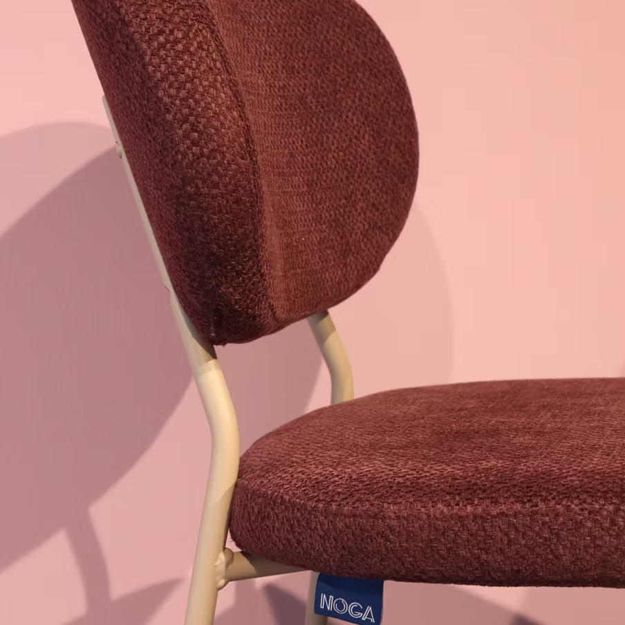 NOGA Lewis barkruk H70 cm Mika Burgundy