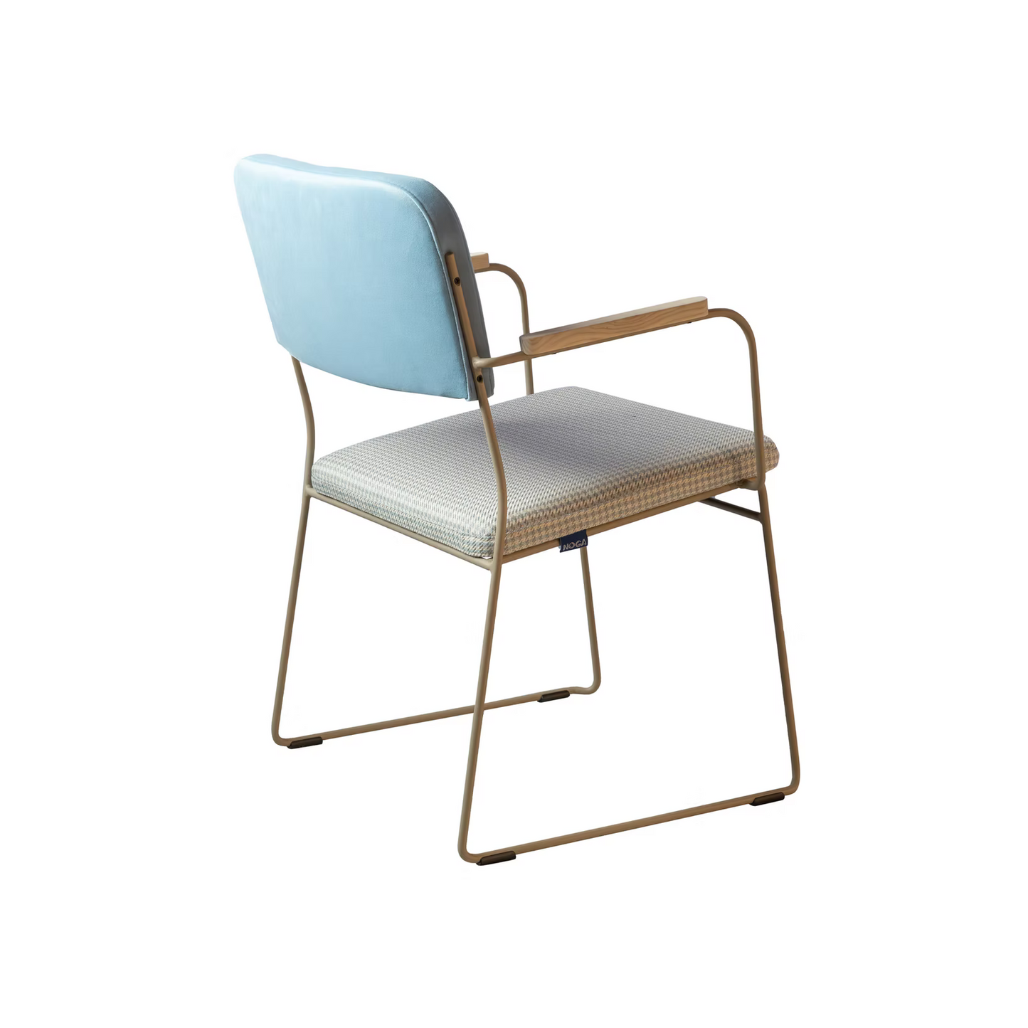 NOGA Limo eetkamerstoel Sim Blue/Paris Blue