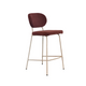 NOGA Lewis barkruk H70 cm Mika Burgundy