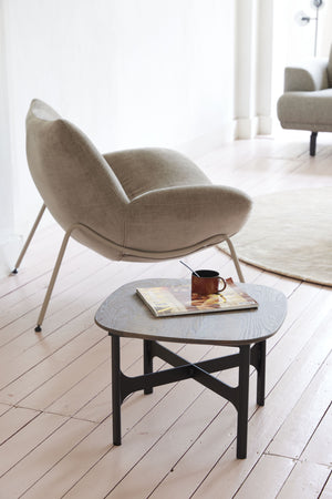 Dyyk Rocco fauteuil laag Boogie Beige