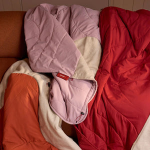 Stoov Huge Hug Flex S3 warmtedeken Original Melange/Terracotta Orange