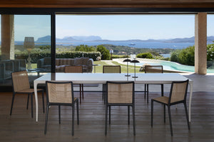 Kartell Belvedere tuinstoel Burgundy