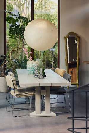 HKliving Endless eetkamerstoel Stripe Monochrome