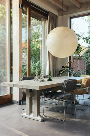 HKliving Endless eetkamerstoel Stripe Monochrome