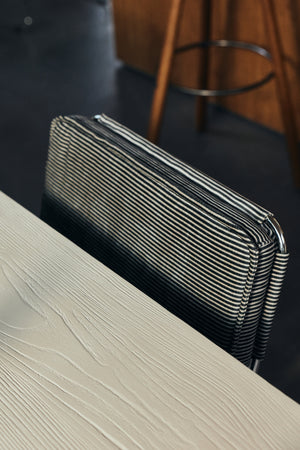 HKliving Endless eetkamerstoel Stripe Monochrome