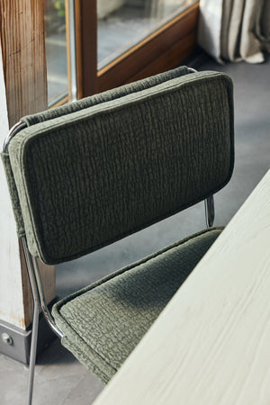HKliving Endless eetkamerstoel Edge Wild Olive