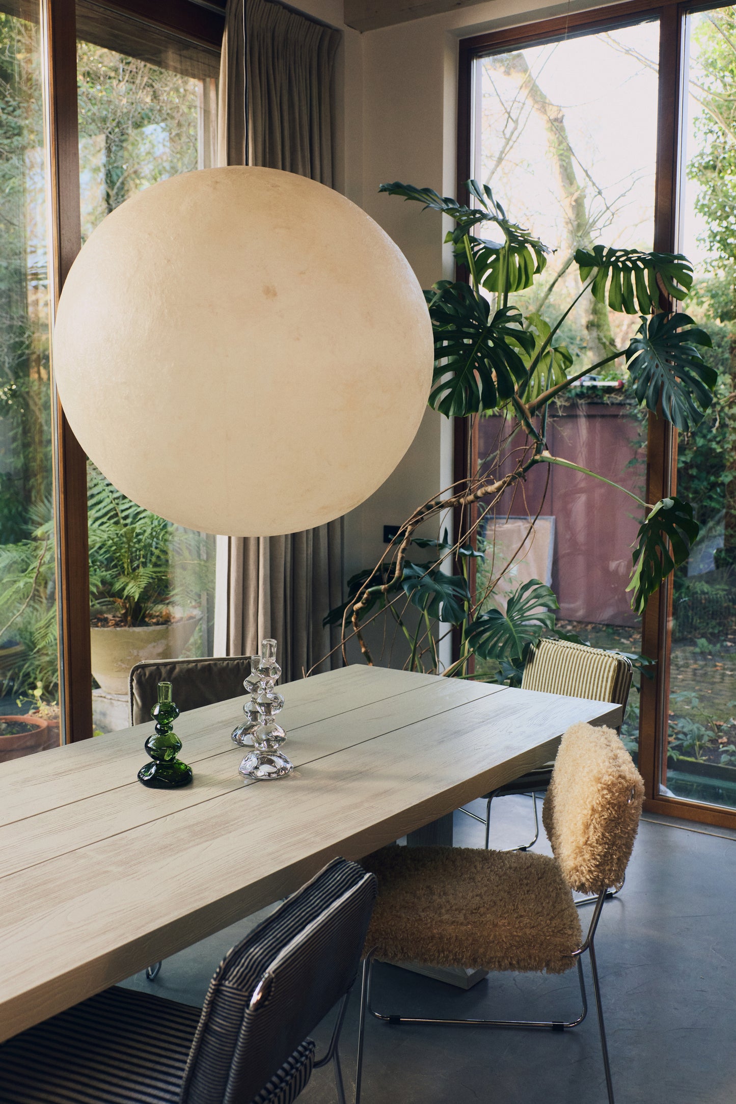 HKliving Endless eetkamerstoel Poodle Golden