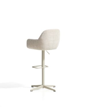 Kave Home Dorina verstelbare barkruk Beige