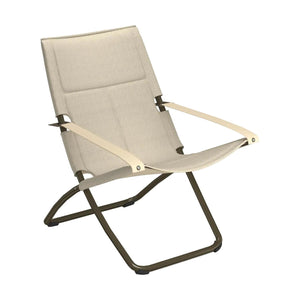 EMU Snooze Cozy loungestoel Glossy Bronze/Chesnut