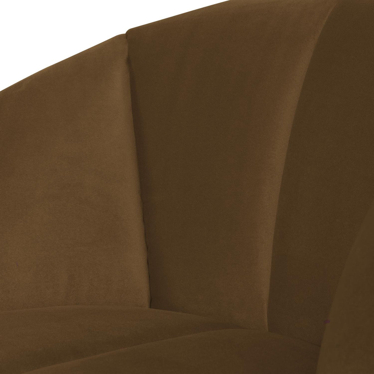 WOOOD Mojo draaifauteuil velvet Honinggeel