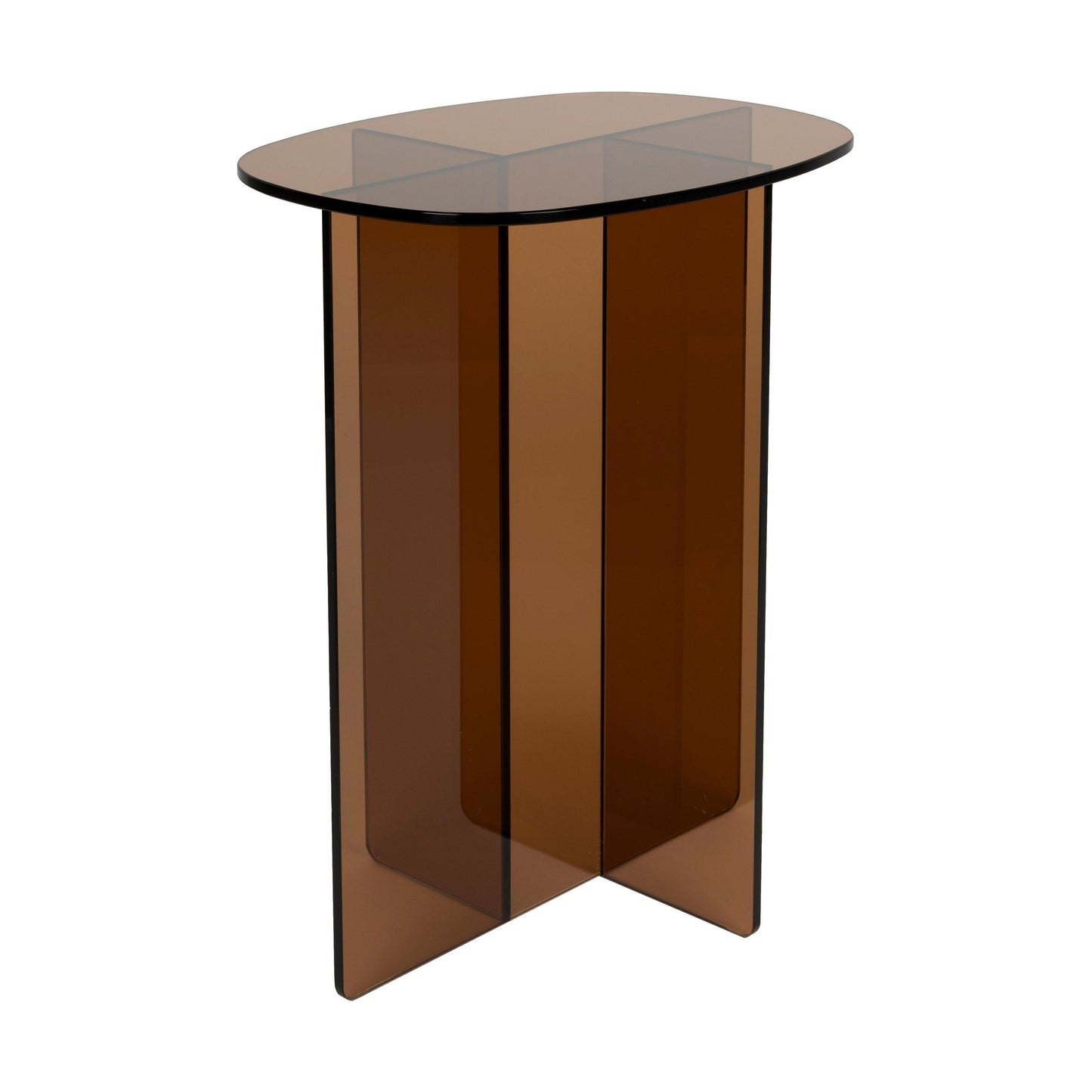 Zuiver Linea bijzettafel Bruin