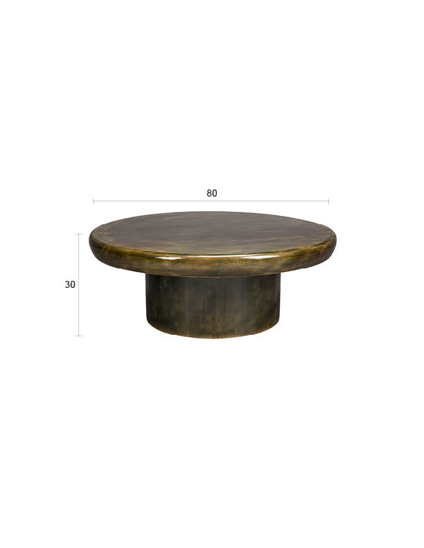 Dutchbone Mush salontafel Groen