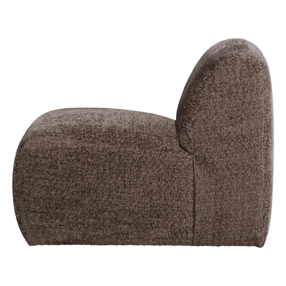 WOOOD Mojo Base 1-zits bank wollig Bruin
