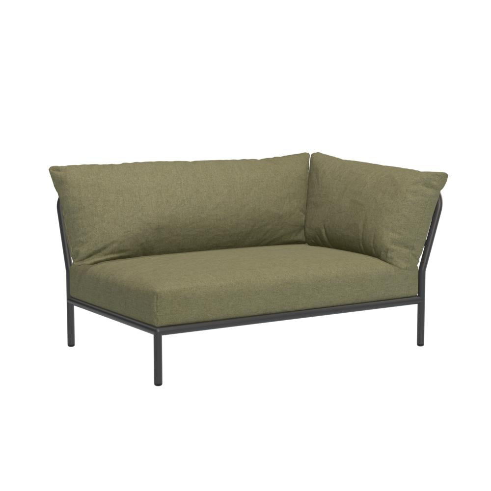 Houe Level 2 tuinbank module rechts Leaf/Dark Grey