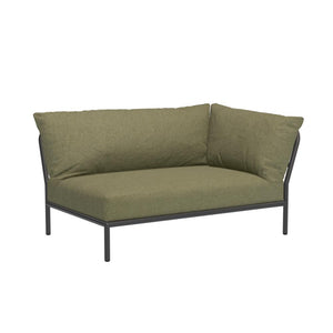 Houe Level 2 tuinbank module rechts Leaf/Dark Grey