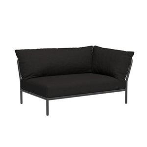 Houe Level 2 tuinbank module rechts Char/Dark Grey