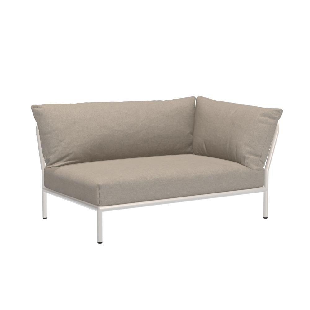 Houe Level 2 tuinbank module rechts Ash/Muted White