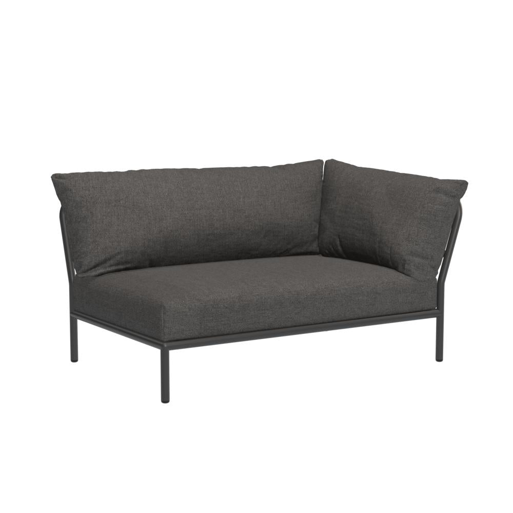 Houe Level 2 tuinbank module rechts Dark Grey/Dark Grey