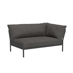 Houe Level 2 tuinbank module rechts Dark Grey/Dark Grey