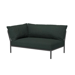 Houe Level 2 tuinbank module links Alpine/Dark Grey