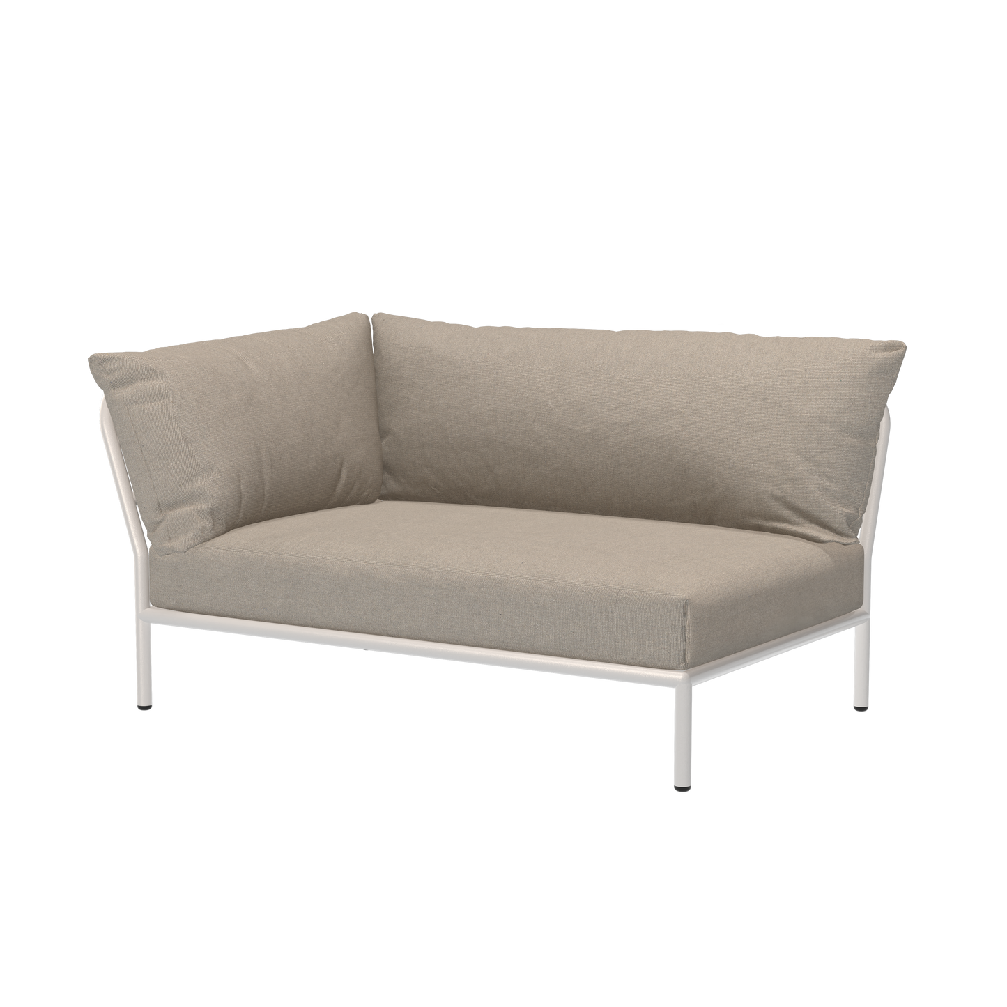 Houe Level 2 tuinbank module links Ash/Muted White