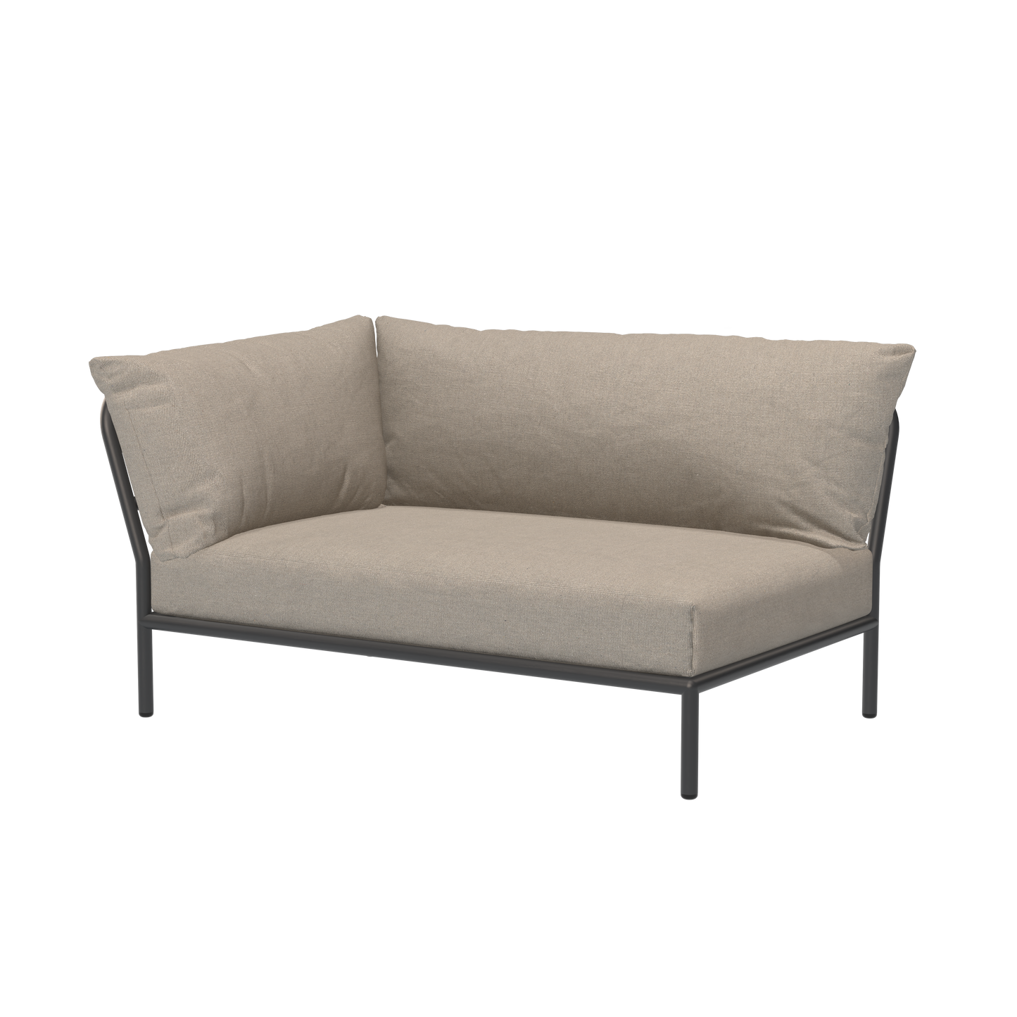 Houe Level 2 tuinbank module links Ash/Dark Grey