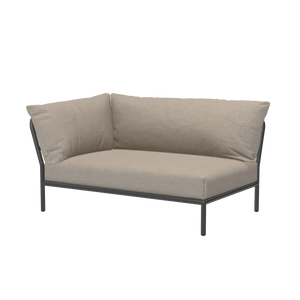Houe Level 2 tuinbank module links Ash/Dark Grey