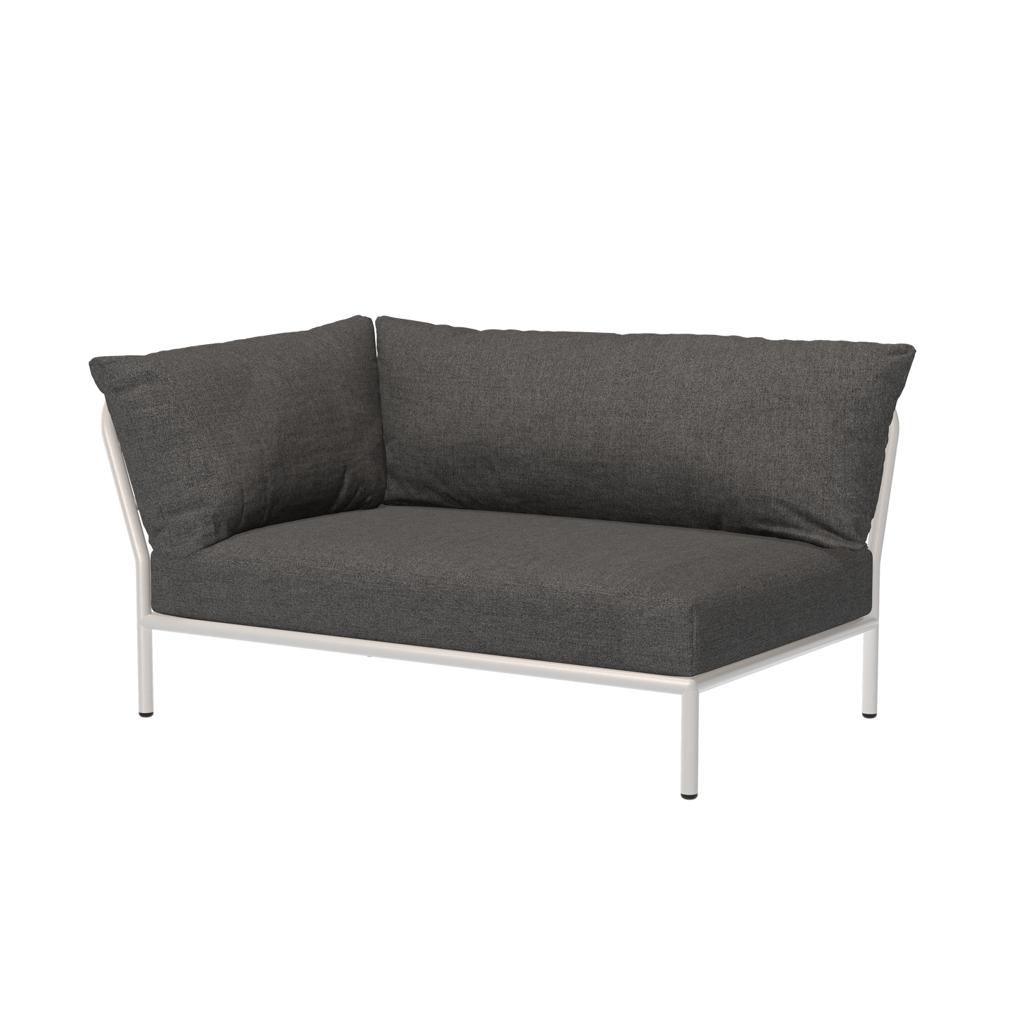 Houe Level 2 tuinbank module links Dark Grey / Muted White