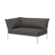Houe Level 2 tuinbank module links Dark Grey / Muted White