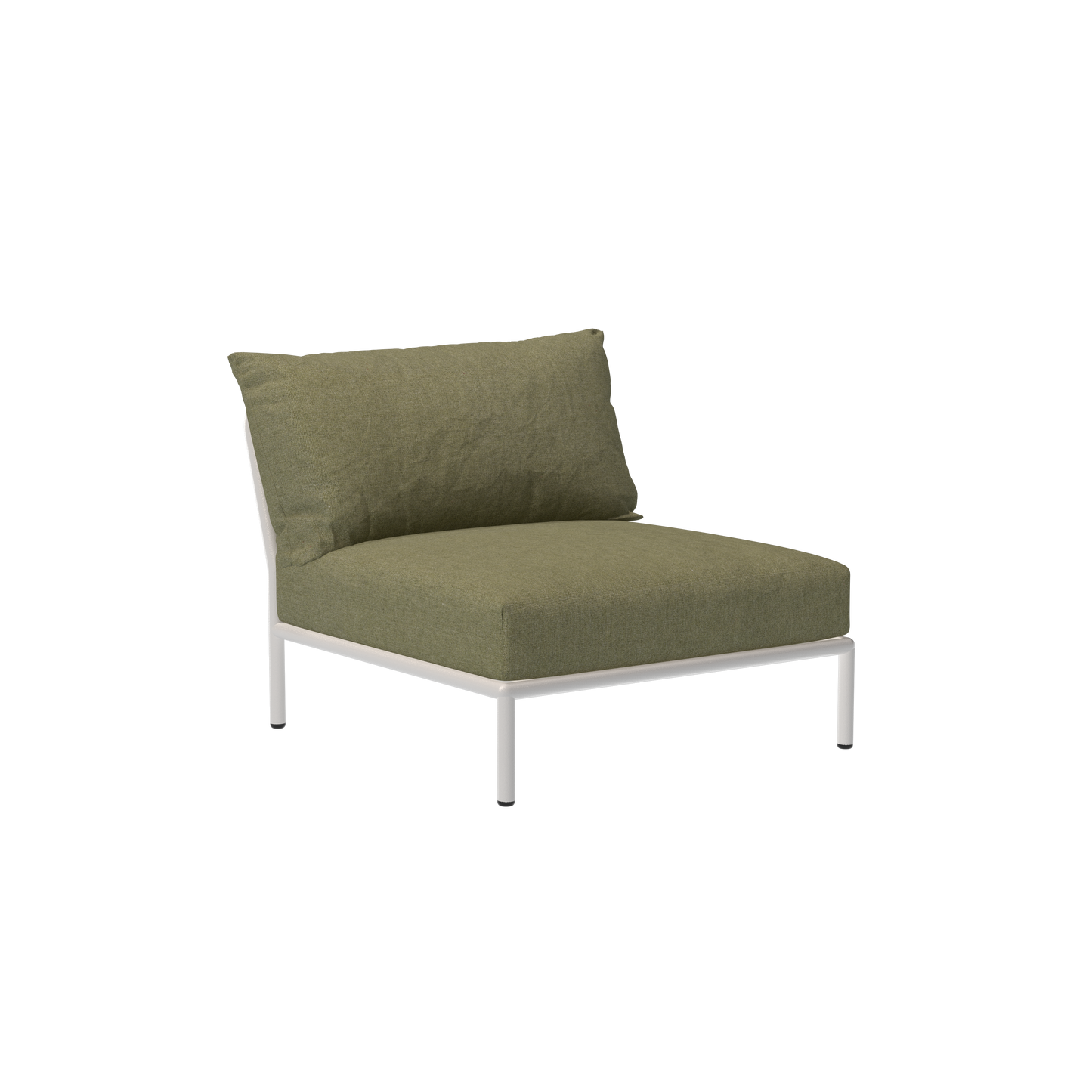 Houe Level 2 tuinstoel module Leaf/Muted White