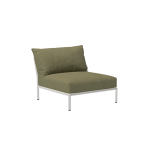Houe Level 2 tuinstoel module Leaf/Muted White