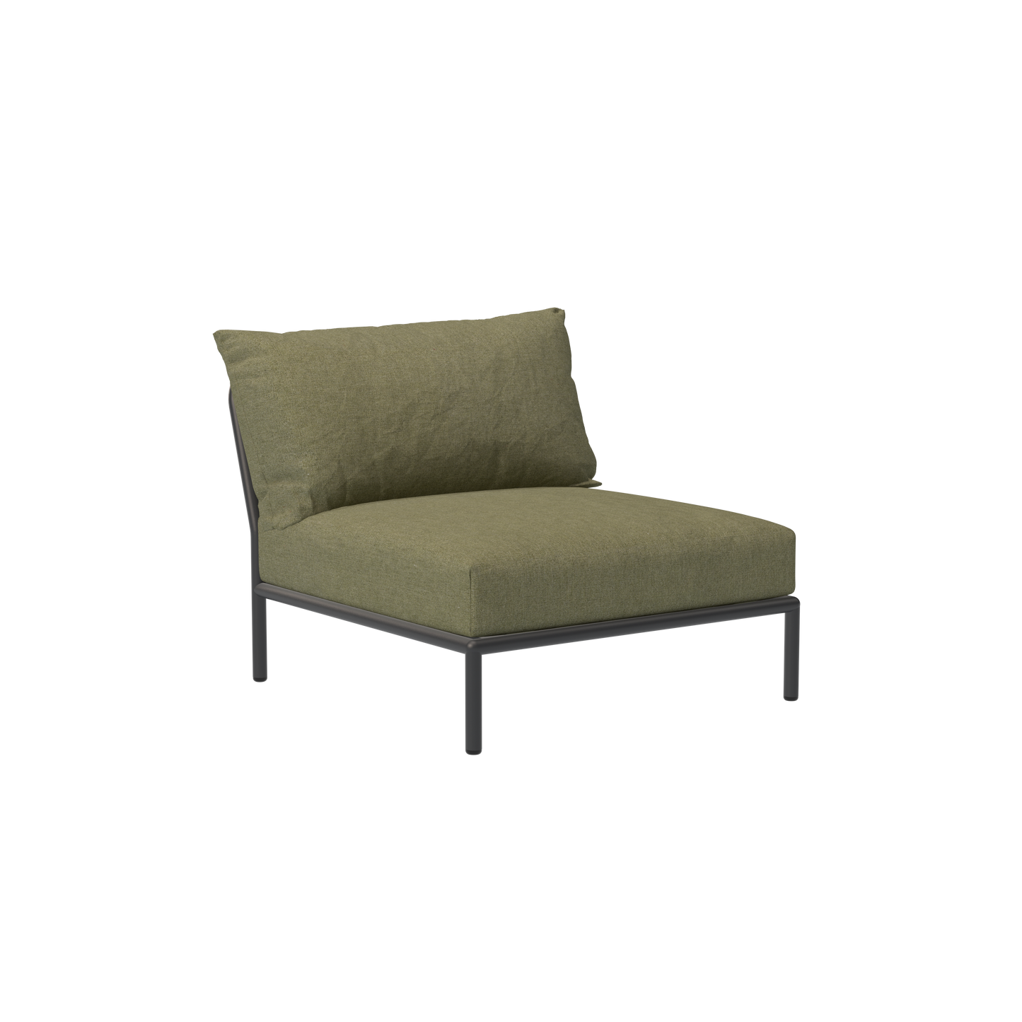 Houe Level 2 tuinstoel module Leaf/Dark Grey