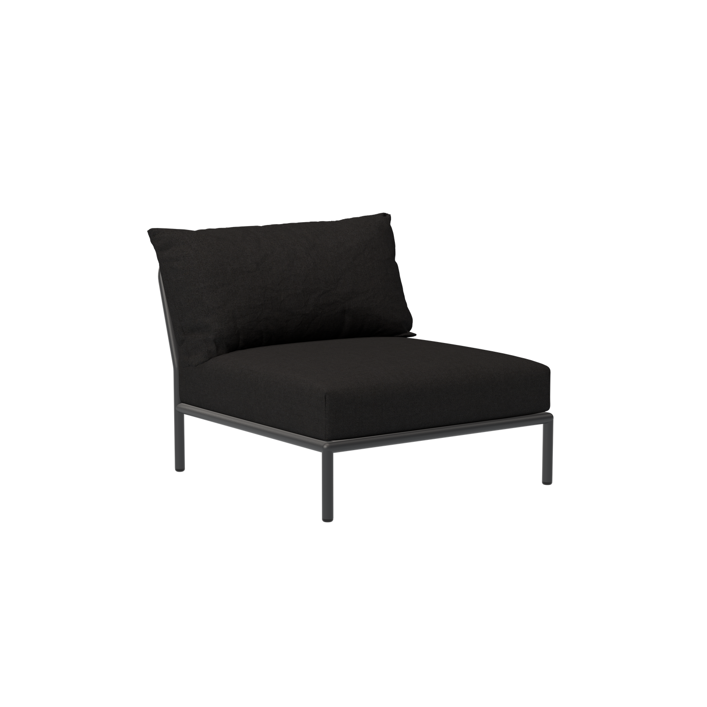 Houe Level 2 tuinstoel module Char/Dark Grey