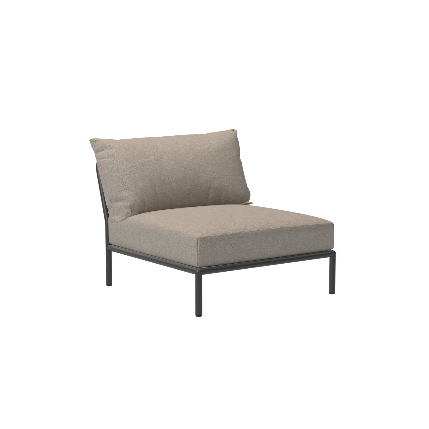Houe Level 2 tuinstoel module Ash/Dark Grey