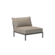 Houe Level 2 tuinstoel module Ash/Dark Grey
