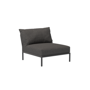 Houe Level 2 tuinstoel module Dark Grey/Dark Grey