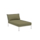 Houe Level 2 tuinbank module chaise longue Leaf/Muted White