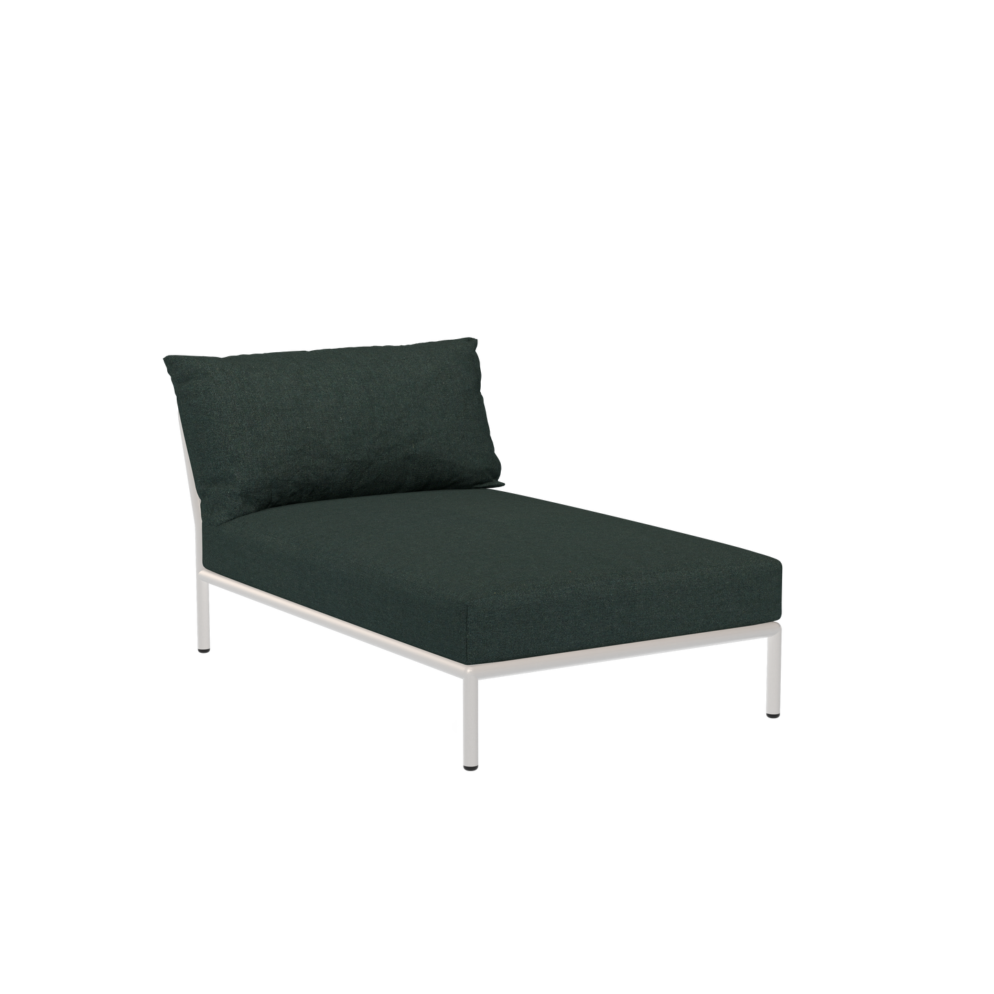 Houe Level 2 tuinbank module chaise longue Alpine/Muted White