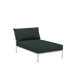 Houe Level 2 tuinbank module chaise longue Alpine/Muted White