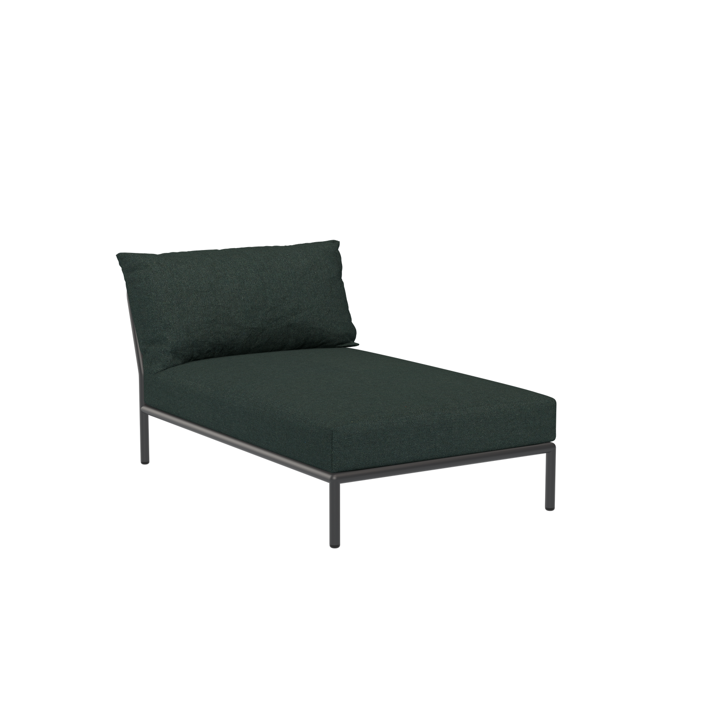 Houe Level 2 tuinbank module chaise longue Alpine/Dark Grey