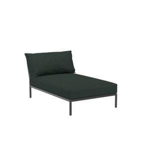 Houe Level 2 tuinbank module chaise longue Alpine/Dark Grey