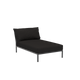 Houe Level 2 tuinbank module chaise longue Char/Dark Grey